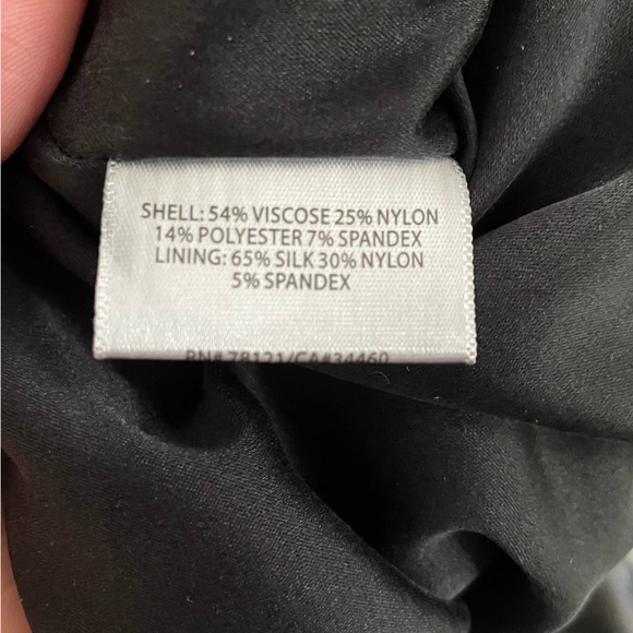 Eileen Fisher Charcoal Ponte Knit Dress - Picture 4 of 5